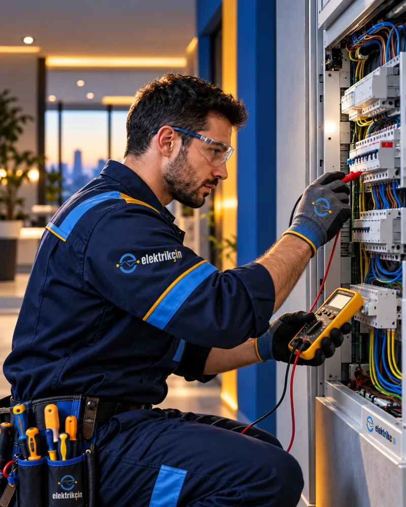 Elektrik arıza müdahalesini anlatan marka görseli